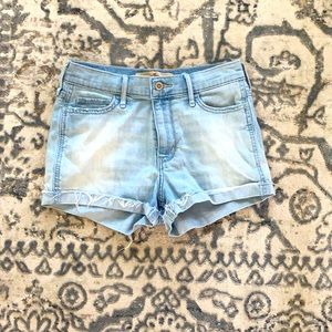 Light Blue Denim Shorts